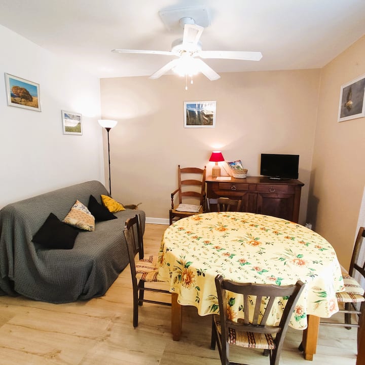 Maison Saury "Le Balcon" Au Coeur D'ispagnac - Quézac