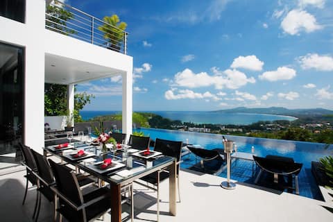 Villa Zamani, ultra-elite with amazing sea view