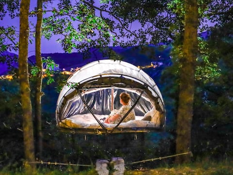 Unusual night in the trees – Soo under the stars SPA
