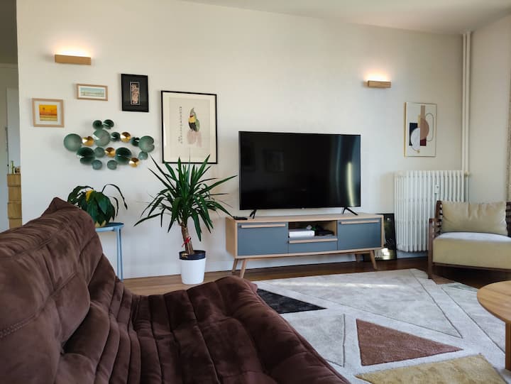 Grand Appartement Lumineux Et Confortable - Valence