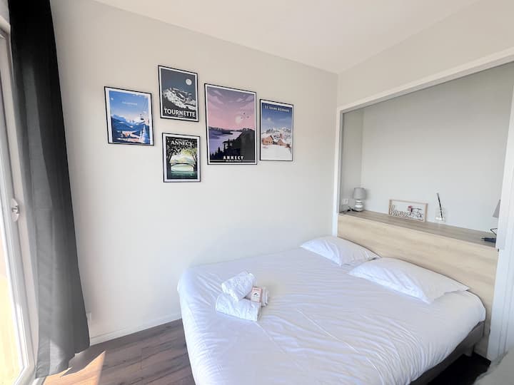 Charmant Studio En Centre Ville (Balcon & Parking) - Annecy