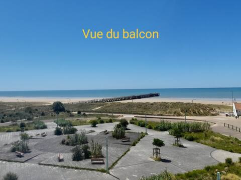 Top Airbnb: 1* studio with sea view, shared bicycle room à Saint Jean De Monts
