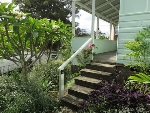 Popular Airbnb listing: the green house in Coffs Harbour City Council