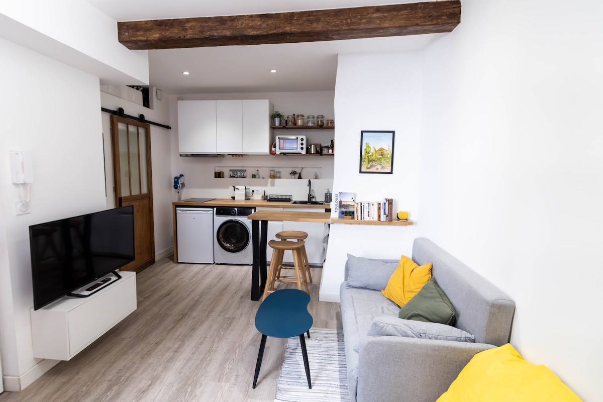 Annonce Airbnb populaire: Le Cosy Capitole - Hypercentre à Capitole / Arnaud Bernard / Carmes