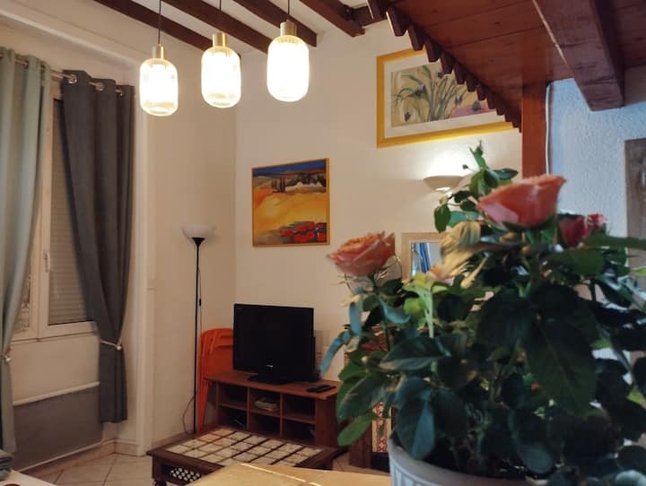 Studio Calme + Terrasse / Métro à Pieds - Lyon