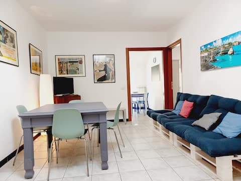 Attic 20 meters from the sea Albissola Marina