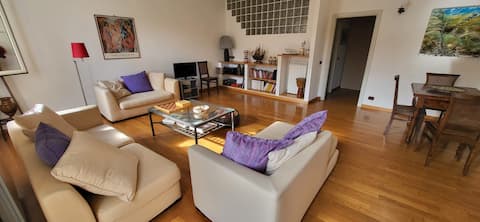 A floor in a building in the historic center of Tuscania