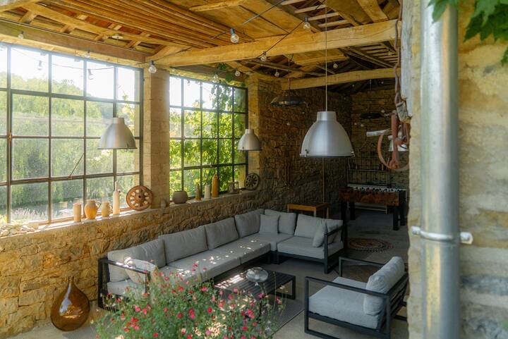 Ensemble De 4 Lodges Aménagés Et Espaces Partagés - Tarn-et-Garonne