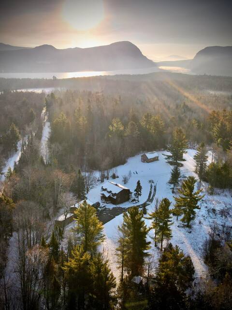 HGTV Cabin Lake Willoughby/Burke/Jaypeak EV Chrgr