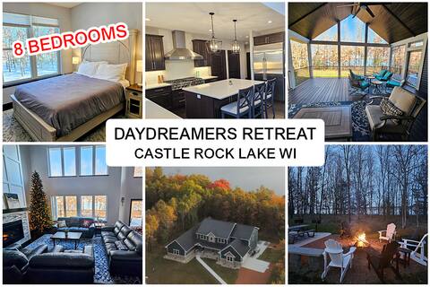 (24 guests) Large 8 bd Home on Castle Rock Lake