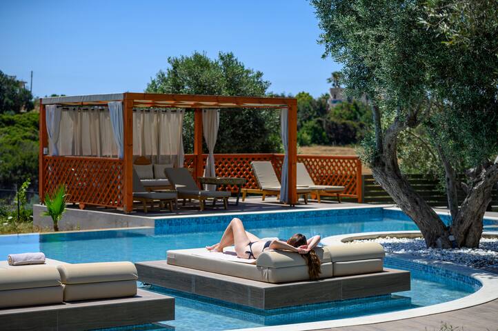 Diktamos villa,huge private pool,Garden gallery image 3