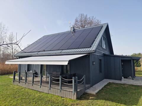 Family holiday house near to Baltic sea in Pitrags