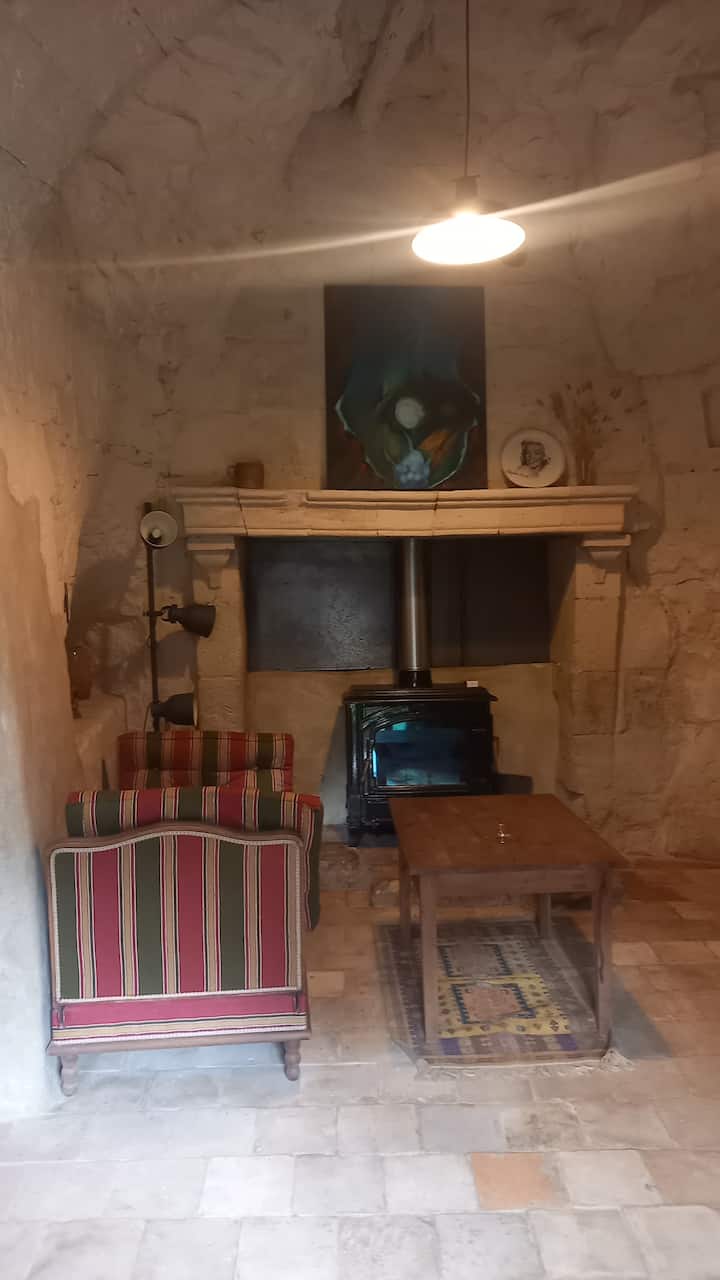 Logement Insolite En Troglodyte. - Gennes