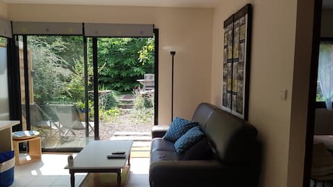 Popular Airbnb listing: Plain-pied littoral Bretagne sud in Moëlan Sur Mer