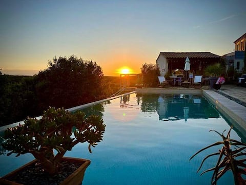 Room with breakfast and private pool