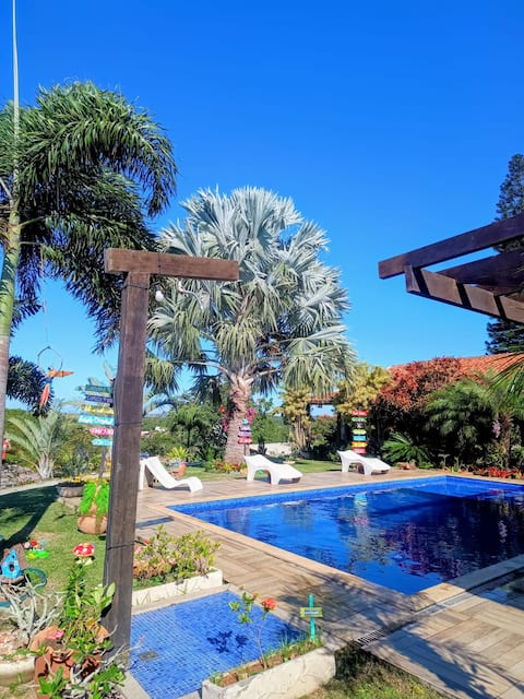 House with pool and barbecue area in Araruama/RJ