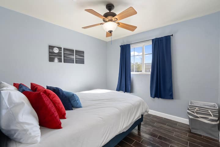 Segundo dormitorio, cama tamaño queen