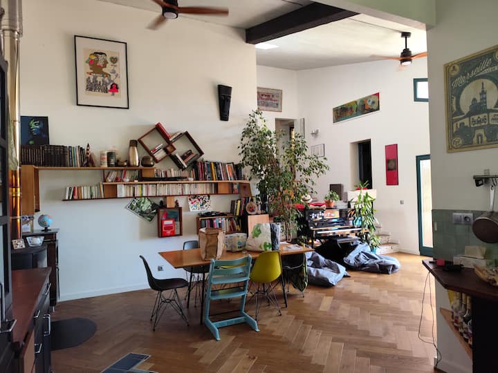 Grande Maison Chaleureuse Entre Ville Et Nature - Digne