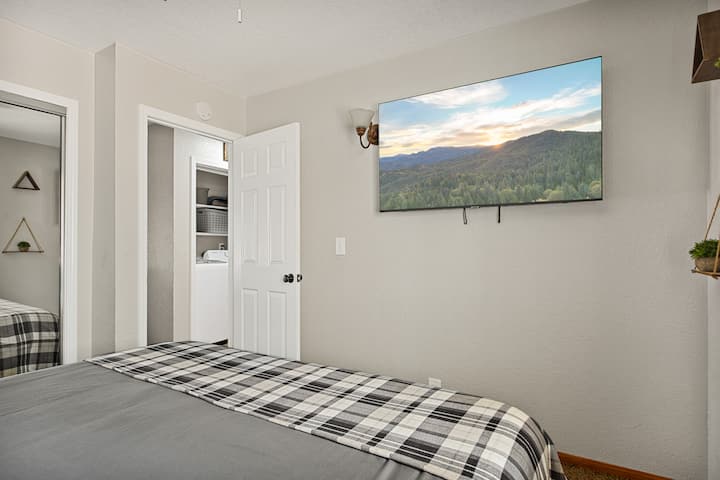 Smart TV featured in the second bedroom.