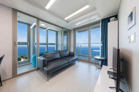 #22nd floor ocean view#Life accommodation#Morning is more enjoyable here#It's a good place to just c