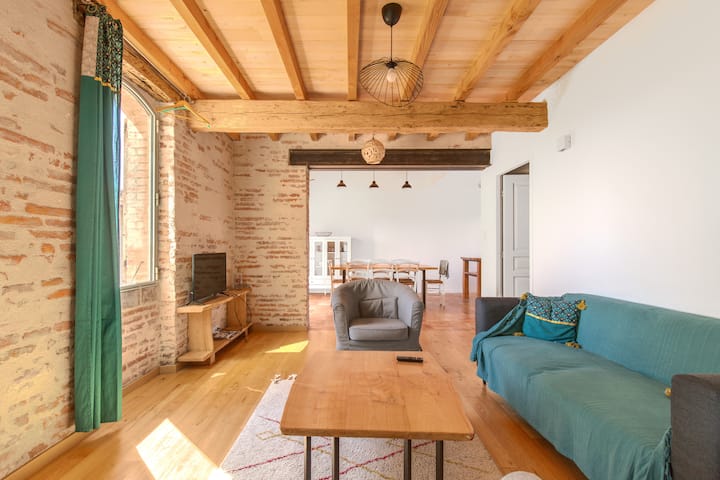 Maison, Wifi, Parking, Garage Et Jardin Privé - Haute-Garonne