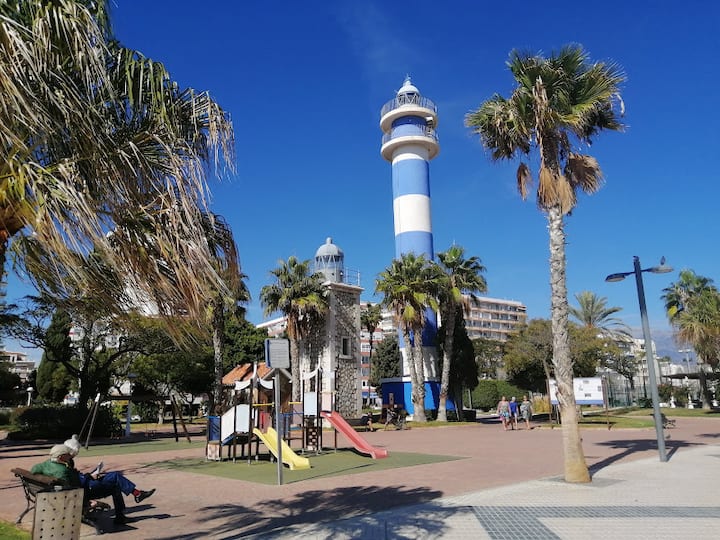 Precioso Estudio Cerca De La Playa Con Piscina - Torre del Mar