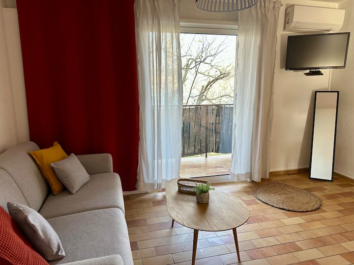 Studio Cocoon *Clim, Balcon & Accès Au Lac - Bauduen