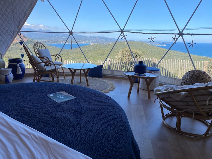 Dôme Mare, éCo-logement Insolite, Vue Mer - Porto-Vecchio