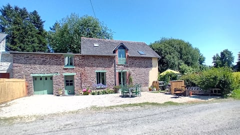 Cozy village house with garden