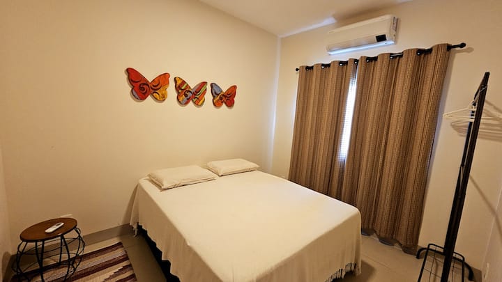 Cama queem พร้อมเครื่องปรับอากาศ