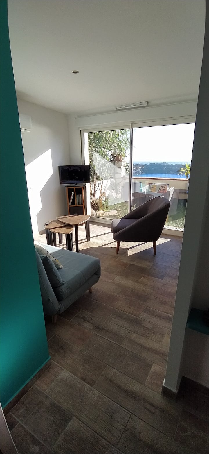 Petite Maison Indépendante, Vue Mer, Jardin, Calme - Nizza