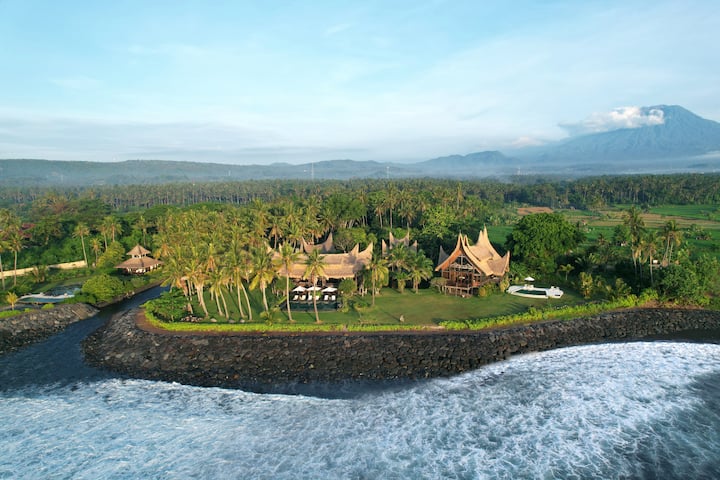 Oceanfront Oasis Villa At Eco Luxury Resort - Indonésie