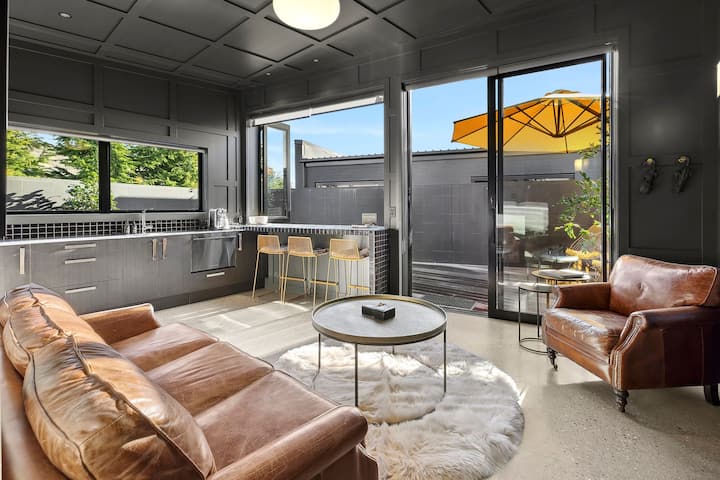 Yellow Pots A, Luxury Apartment With Outdoor Bath - Wanaka