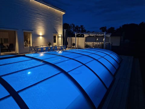 Newly built holidayhome with pool