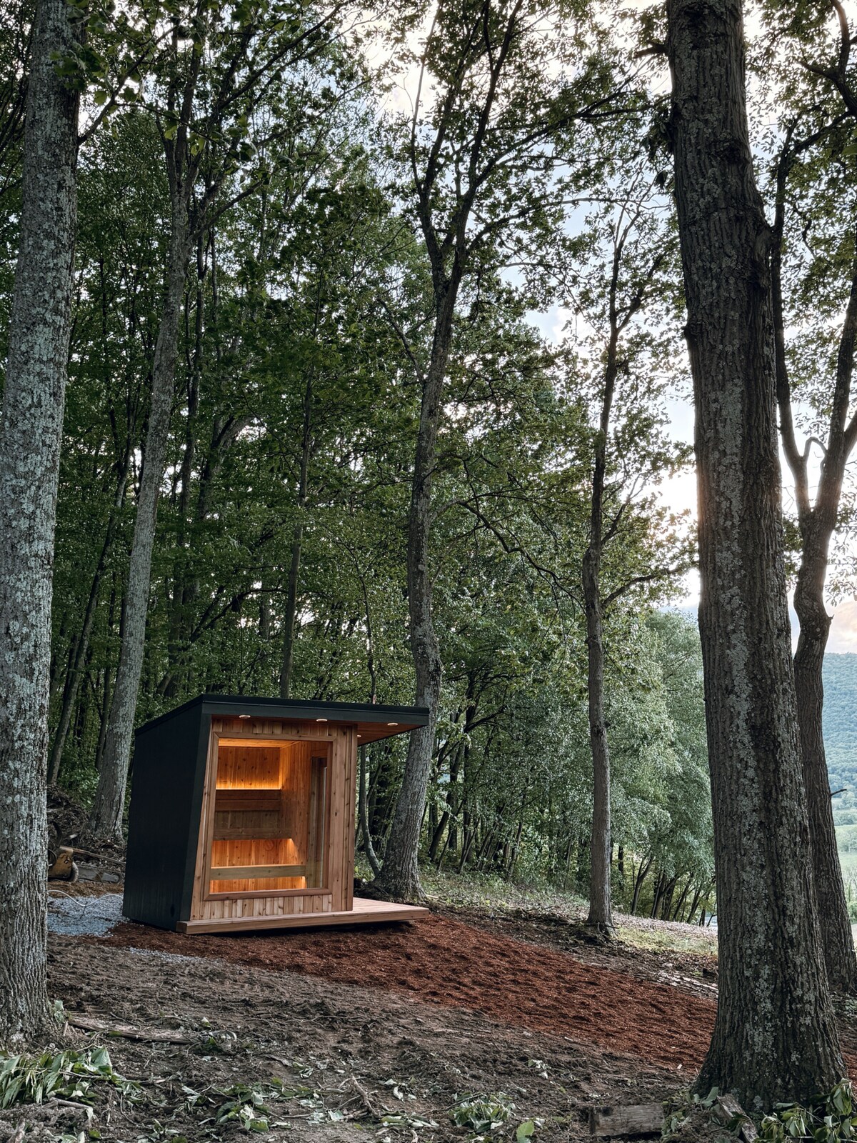 Mountain views-HotTub- Sauna-Pickleball Court - Cabins for Rent in
