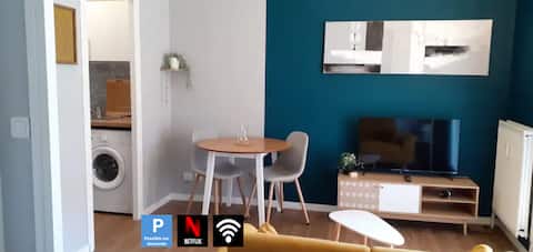 Top Airbnb: Le Sémillant - Town Hall - garage possible à Diocèse De Saint étienne