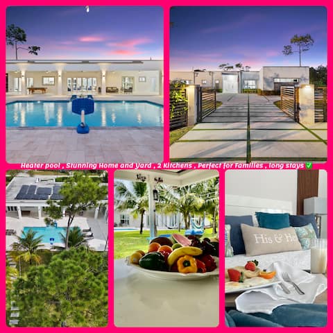 Family/Friends Getaway in The White House of Miami