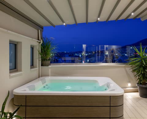 Sky Suite with sea & mountain view!