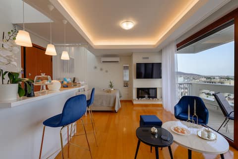 Successful Airbnb property: Sky Suite - Rooftop with private Jacuzzi & View in δήμος ελληνικού αργυρούπολης