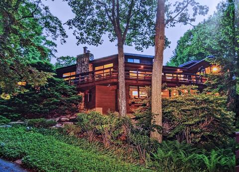 TREETOPS! An upscale, unique 5 bdrm home with POOL