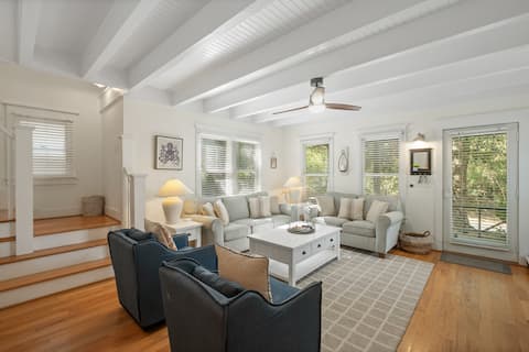 Popular Airbnb listing: The Surf Shack at BHI: 2Br East Beach cottage in Bald Head Island