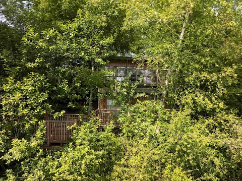 Reflets Bleus Spa Cabin  – Cabanes de La Réserve