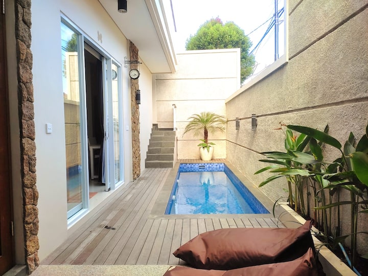 Escape To Space, Nature & Privacy 2br + Priv Pool - Jimbaran