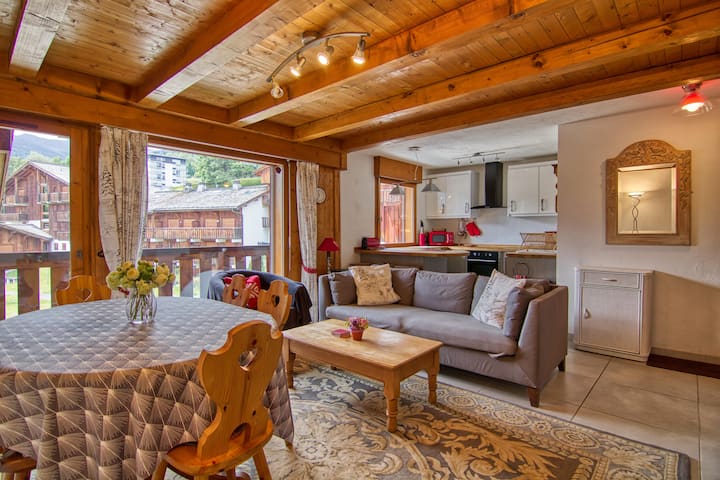 Appartement Au Soleil Et Skis Aux Pieds Pr 6 Pers. - Saint-Gervais-les-Bains