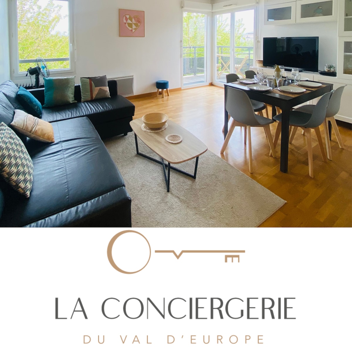 Proprietà Airbnb di successo: Charming 3-room apartment near RER  & Disney a Montévrain