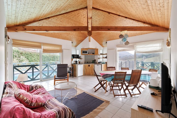 Villa Ongizatea-piscine-10 Min De St Jean De Luz - Bera