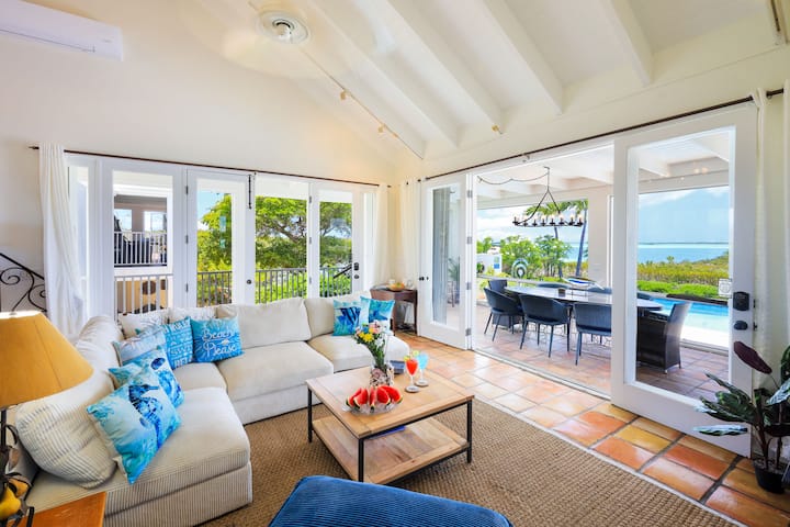 Whipspray - Waterfront Villa ( 4 private lots ) - Villas for Rent