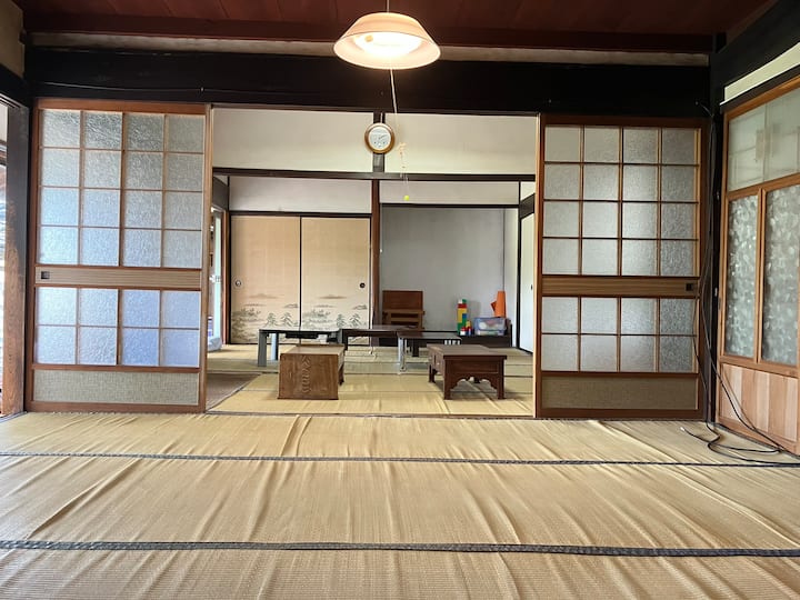 築110年の呼吸を感じる宿|wifi|6人宿泊|マラソン|1日1組限定|広々空間|心ゆくまで休息を - Okayama