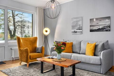 Stylish urban oasis |116 sqm| Park view | Wassernah