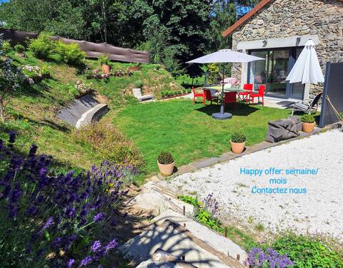 Large cottage, Le Pré Bleu
11 min to lake (cottage)